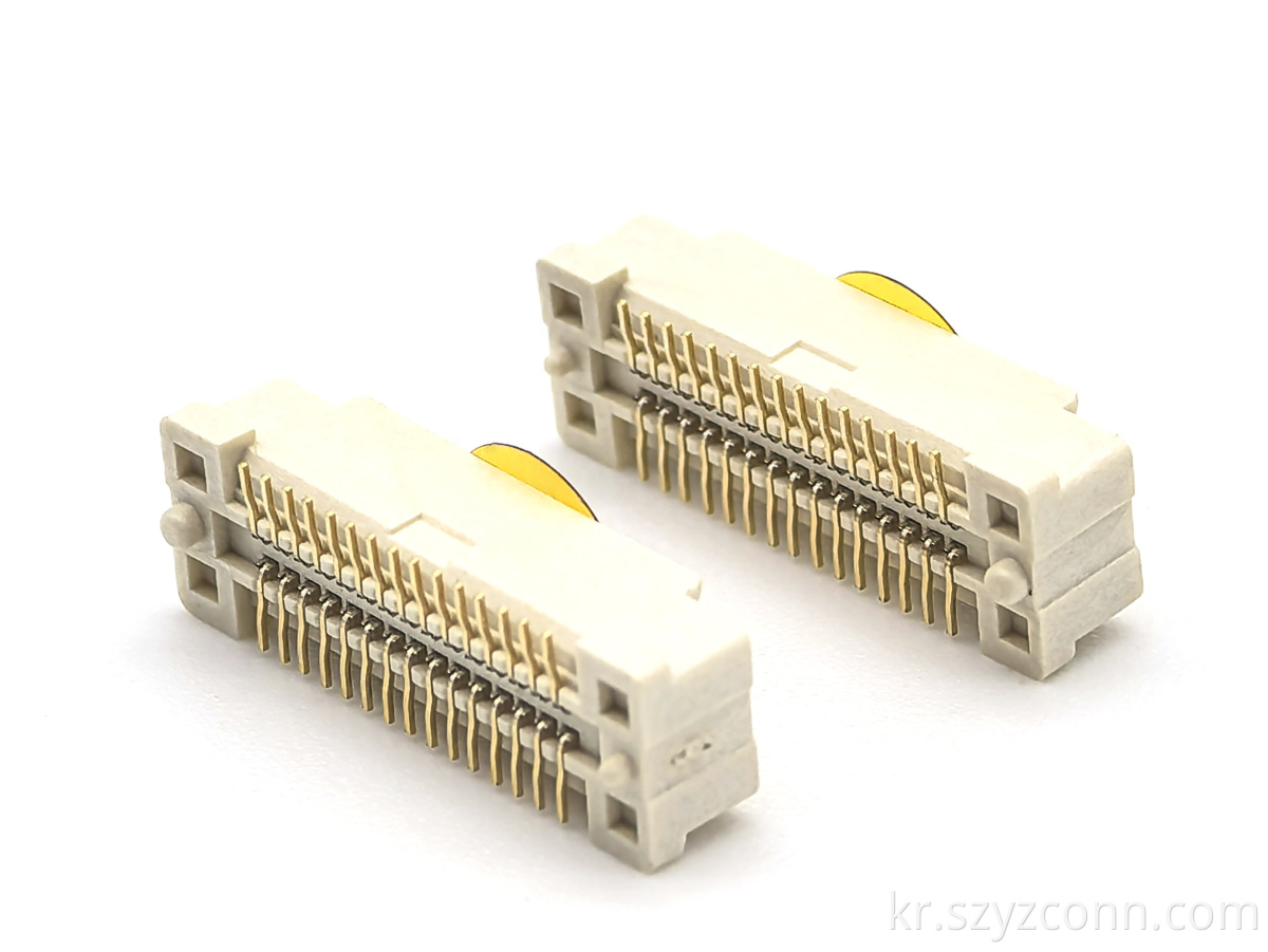 0.8mm 피치 보드-보드 커넥터 남성 0.8mm Pitch Board to Board Connector Male